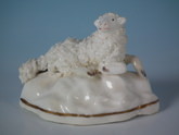 Staffordshire sheep figure