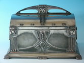 WMF Silver Plated Lockable Jewel Casket