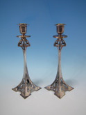 Pair WMF Art Nouveau Candlesticks