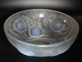 René Lalique Glass 'Dahlias' No1' bowl