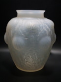 René Lalique Cased opalescent Glass 'Domremy' Vase