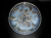 René Lalique Opalescent Glass 'Dauphins' Coupe plate