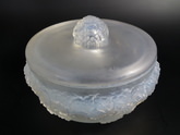 René Lalique Opalescent&frosted Glass 'Primeveres' box