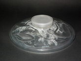 René Lalique Clear & Frosted 'Quartre Sirenes' inkwell
