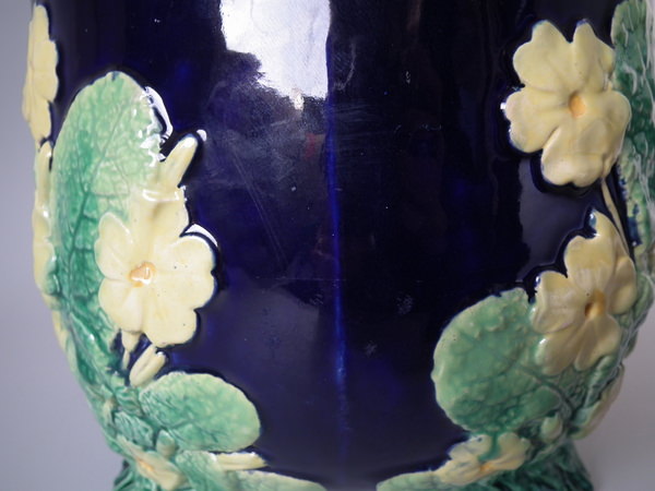 George Jones Majolica Primrose jardiniere