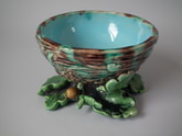 Minton Majolica sweetmeat dish