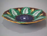 Wedgwood Majolica cabbage leaf bowl