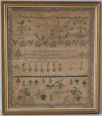 1829 Soldier Sampler by Emma Hulme