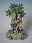 Walton Staffordshire Pearlware 'Friendship' group