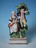 Staffordshire Pearlware musicians bocage group