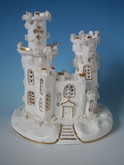 Large Alcock Staffordshire castle pastille burner