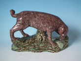 Pearlware Staffordshire dog figure