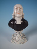 Small Staffordshire Pearlware John Wesley bust
