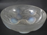 Rene Lalique Opalescent Glass 'Dahlias' Bowl