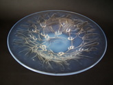 René Lalique Opalescent Glass 'Gui' Coupe