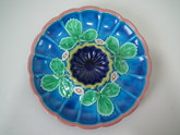 Royal Worcester Majolica Strawberry dish