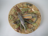 Mafra Palissy Majolica Fish & Eel charger