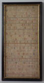 1707 Lord's Prayer Sampler by Mary Barry