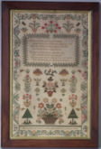 1832 'Sharon's Rose' Sampler by Eliza Nicholls