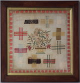 Circa 1790 Darning Sampler