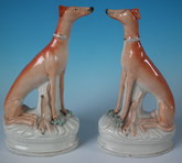 Pair Staffordshire whippets with rabbit