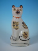 Staffordshire seated cat