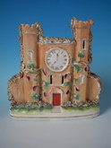 Staffordshire castle with clock