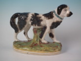 Large Kent Staffordshire Newfoundland dog figure