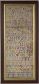Antique Sampler - dated 1723 by Mary Tymbs