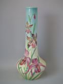 Large Longchamp Majolica Iris vase