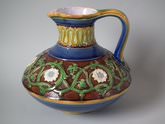 Minton Majolica jug/pitcher, unusual shape