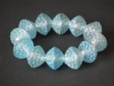 Rene Lalique Glass Bracelet - 'Dahlia' Pattern