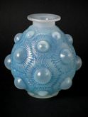Rene Lalique Glass Vase - 'Tournesols' (sunflowers) Design