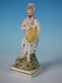 Staffordshire Pottery Pearlware 'Summer' figure