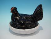 Staffordshire Jackfield Hen on Nest Tureen