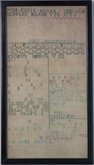 Antique Sampler, 1736, by Ann Keele