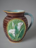 George Jones Majolica Calla Lily jug/pitcher