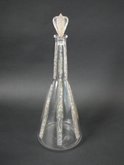 René Lalique Glass Decanter : 'Six figurines'