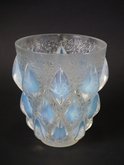 Rene Lalique Opalescent Glass 'Rampillon' Vase