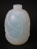 Rene Lalique Cased Opalescent Glass 'Eglantines' Vase