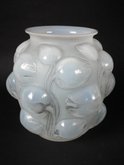 René Lalique Cased Opalescent Glass 'Tulipes' Vase