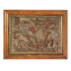 Antique Woolwork Embroidery by Ann Griffiths 1818