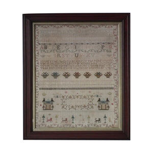 Antique Sampler, 1804, by Ann Parsons