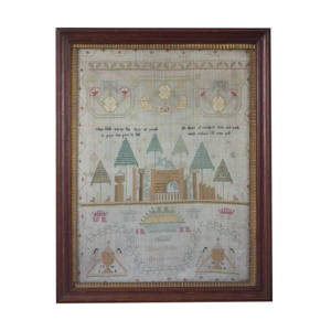 1791 Sampler by Nancy Ritchie Greenock