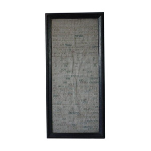 Antique Band Sampler, 1718, by Sarah Foot