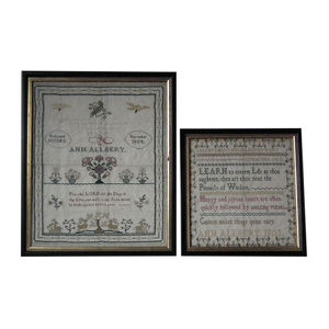 Pair Samplers by Ann Allbery 1803 & 1804