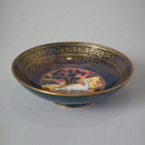 Wedgwood Fairyland lustre Nizami pin tray