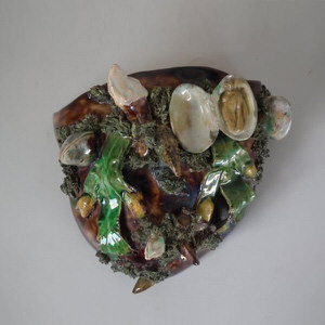 Bordalo Pinheiro Palissy Shellfish & Seaweed Wall Pocket