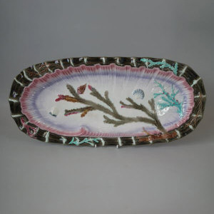 Wedgwood Majolica seafood serving platter