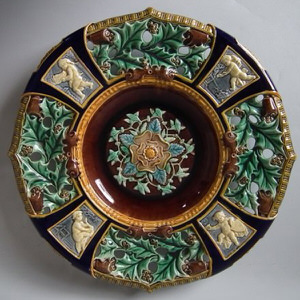 Rorstrand Majolica Christmas Charger
